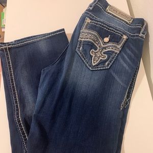 Leni Rock Revival Easy Bootcut jeans size 33. Like new
